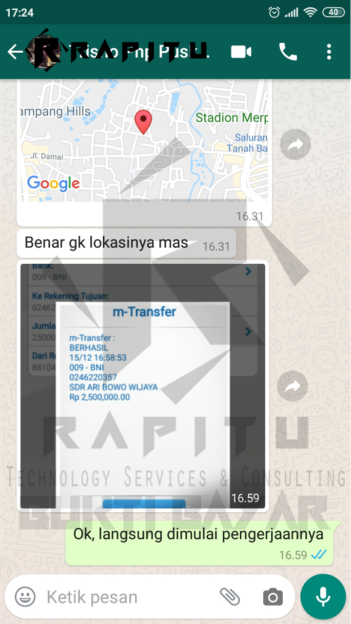 Bukti Bayar Jasa Skripsi Depok