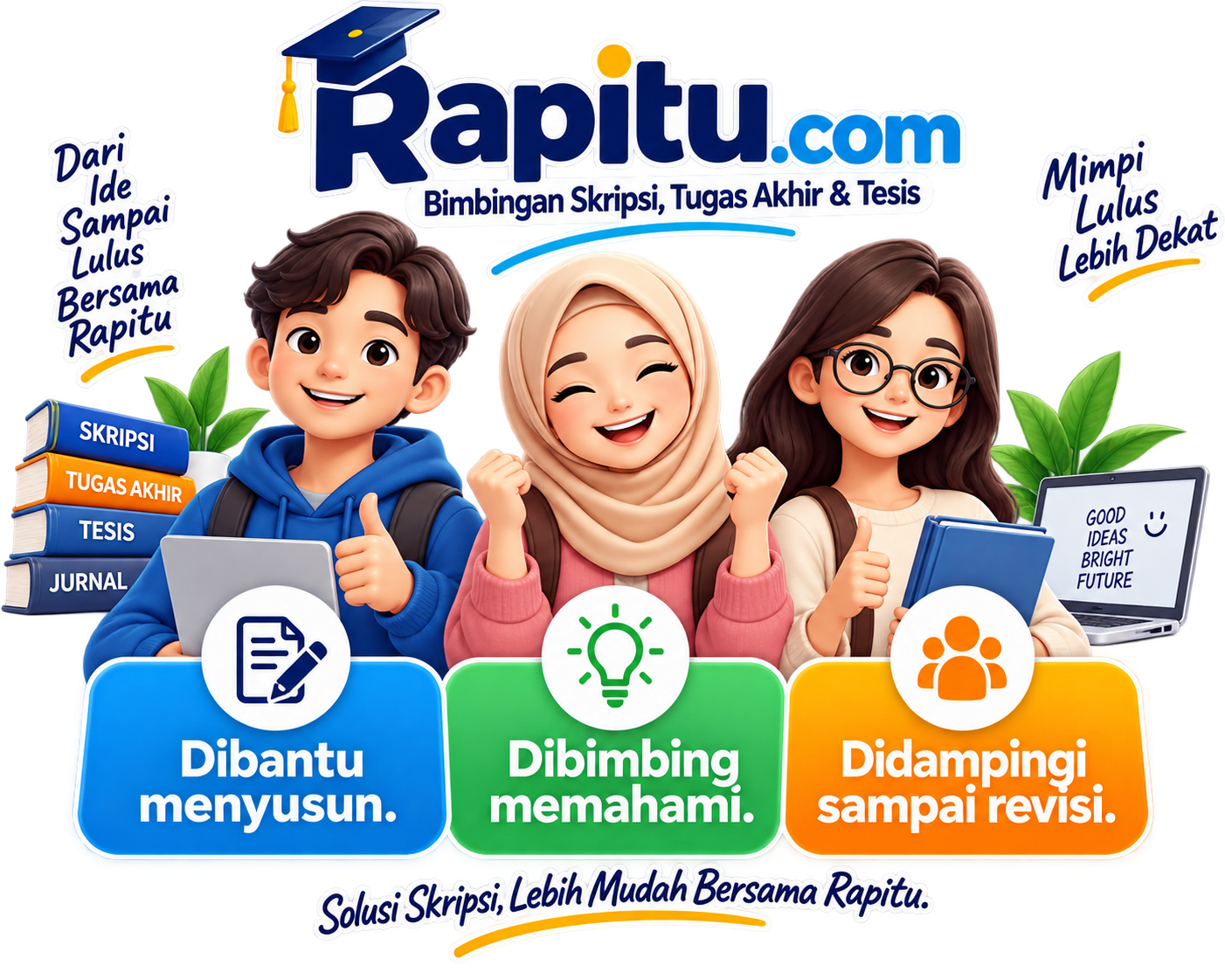 Jasa Bimbingan Skripsi, Tugas Akhir dan Tesis