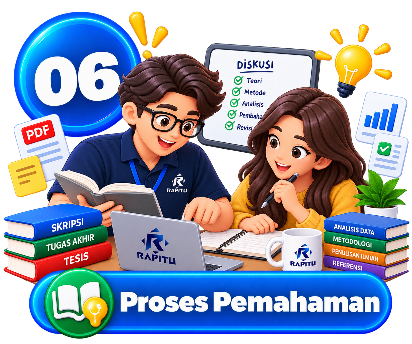 Tahap 6 Cara Order dan Pembayaran Skripsi Rapitu