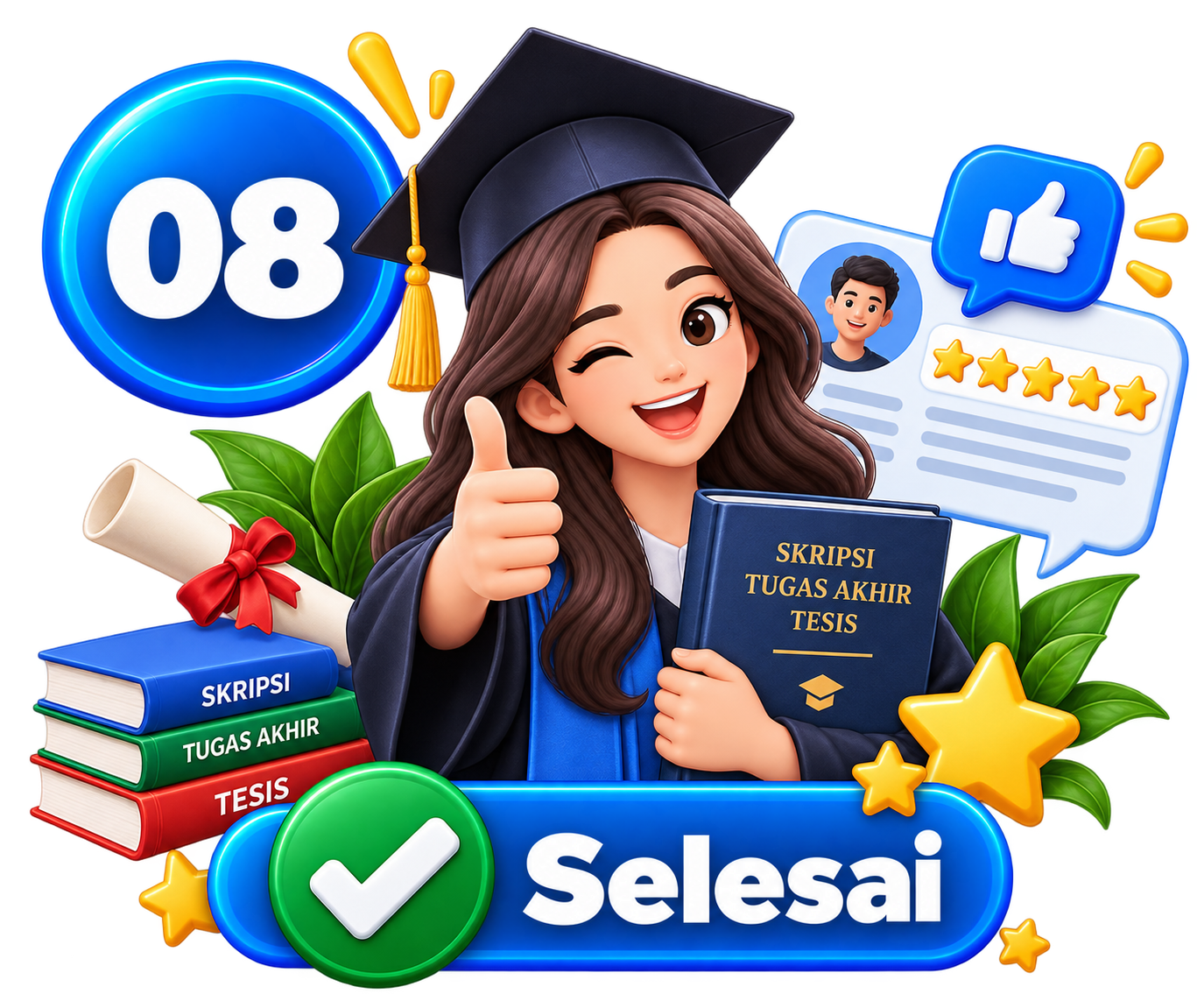Tahap 8 Cara Order dan Pembayaran Skripsi Rapitu